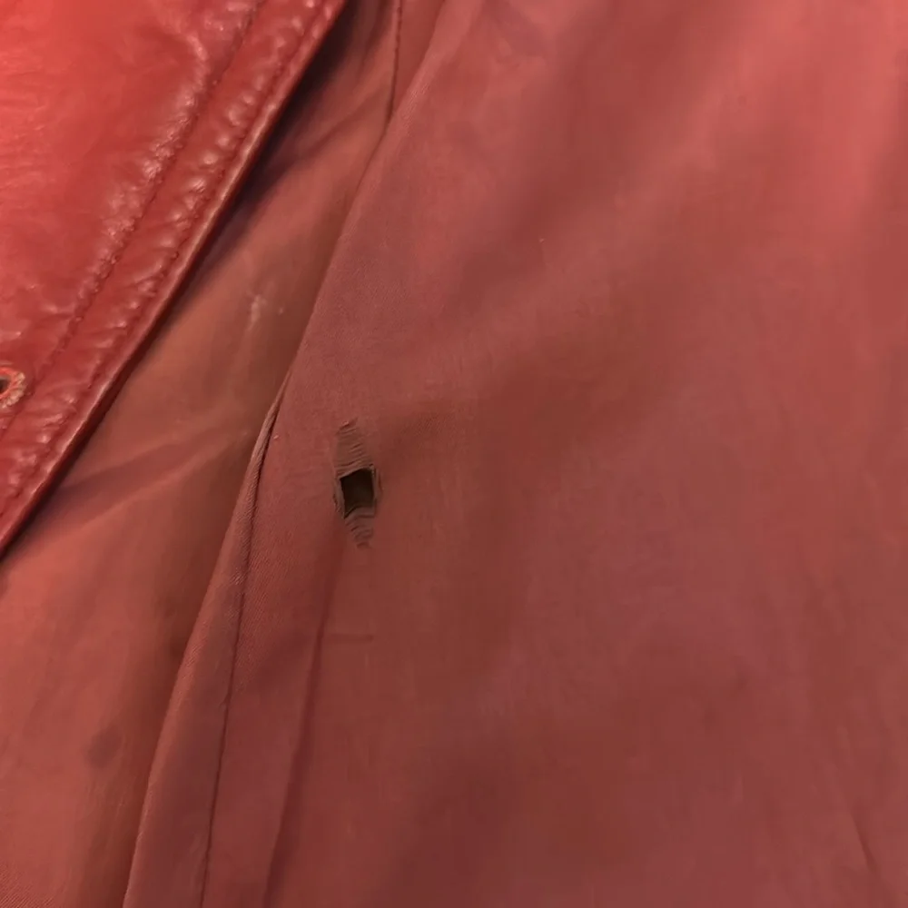 Vintage Leather Trench Coat - Picture 8 of 8